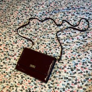 Kate Spade Crossbody Purse Plum Purple